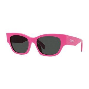 NEW CL40197U 75A CELINE SUNGLASSES SQUARE PINK WOMEN EYEWEAR